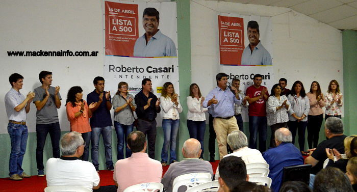 Elecciones Municipales:Roberto Casari lanzó su Campaña