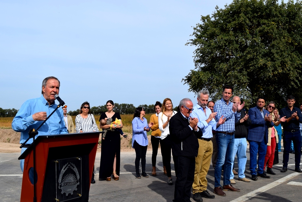 Schiaretti habilitó la pavimentación de la RP26 y Variante Buchardo