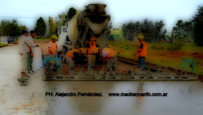 últimas cuadras de pavimento en el Barrio Sur