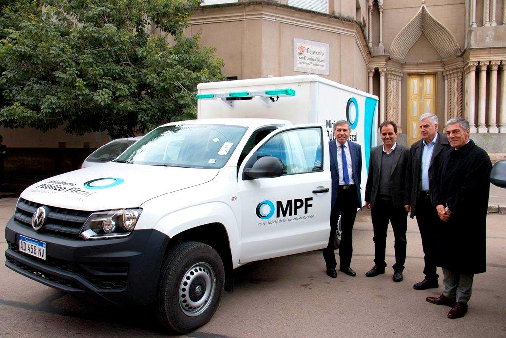 Río Cuarto: Nuevos vehículos para la Policía Científica