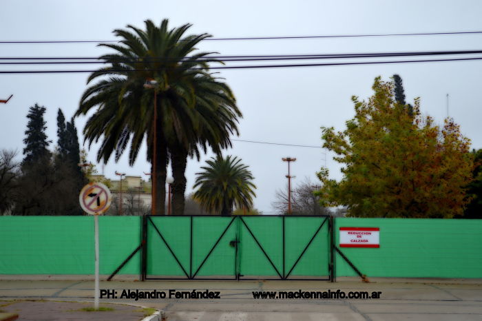 Estacionamiento restringido en inmediaciones de la Plaza Sarmiento