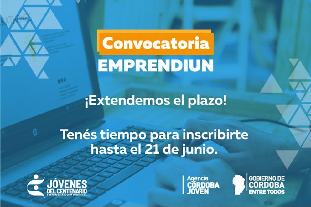 Emprendiun: se extiende el periodo de inscripción