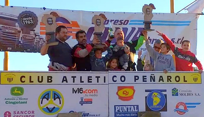 El piloto local Jorge Paredes fue el ganador en la Clase A 850