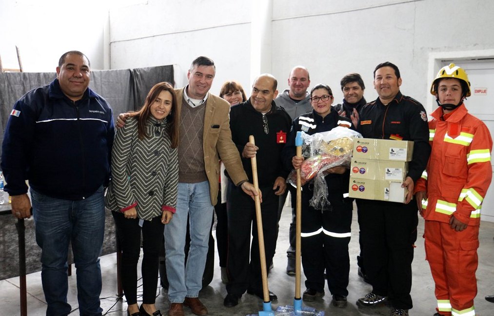 Nuevo equipamiento para Bomberos Voluntarios de Regional 5