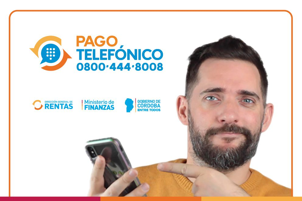 Fácil y divertido, Rentas te explica el pago telefónico