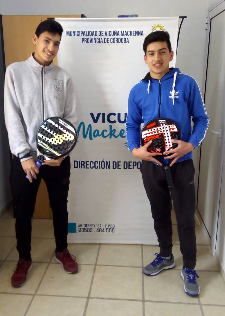Jóvenes de Mackenna en el Nacional de Padel