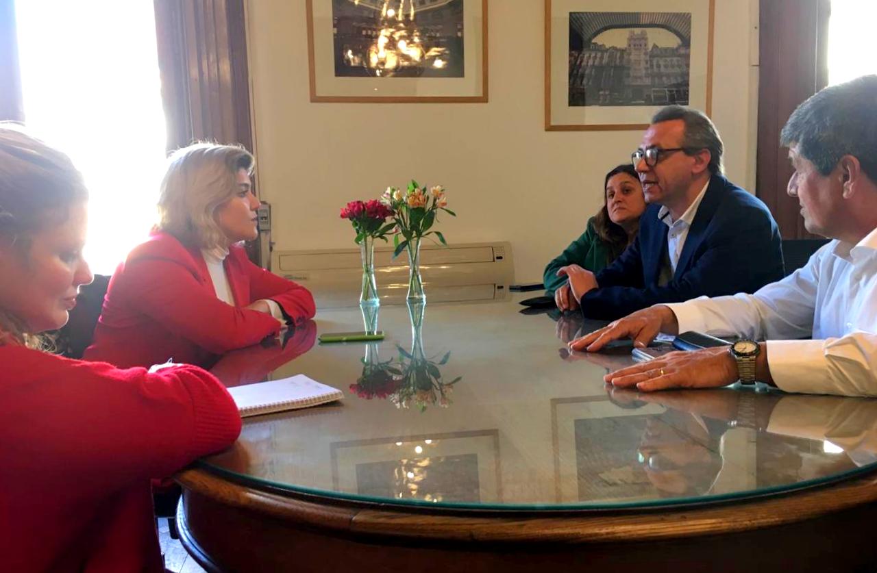 Reunión en el Ministerio de Cultura de la ciudad de Buenos Aires