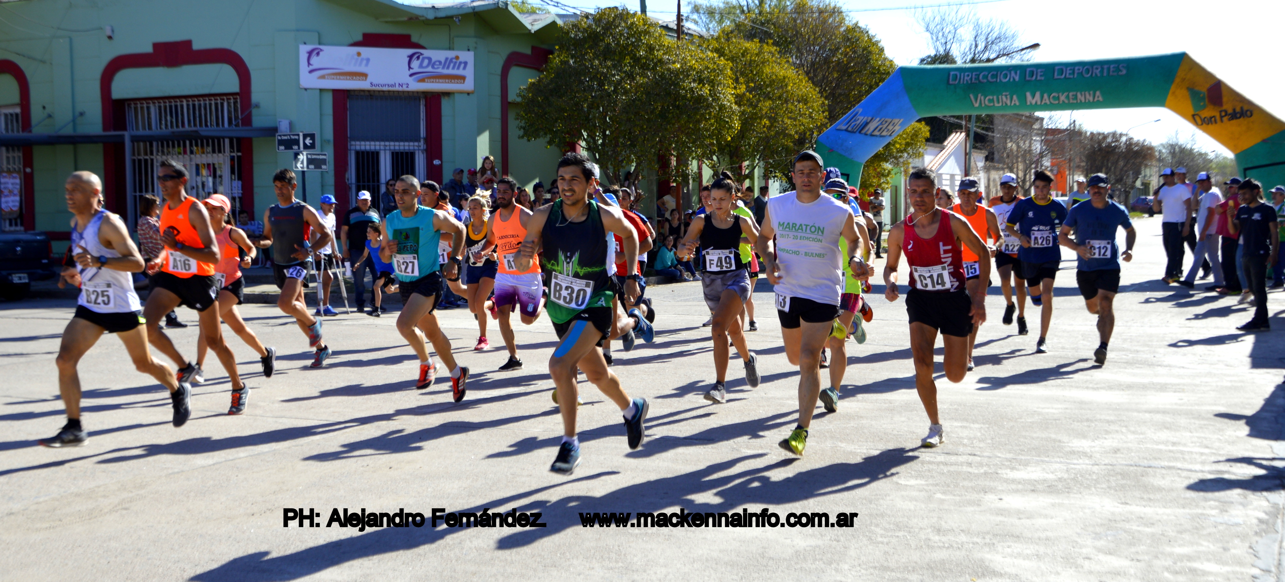 Exitosa jornada de Duatlón en Mackenna