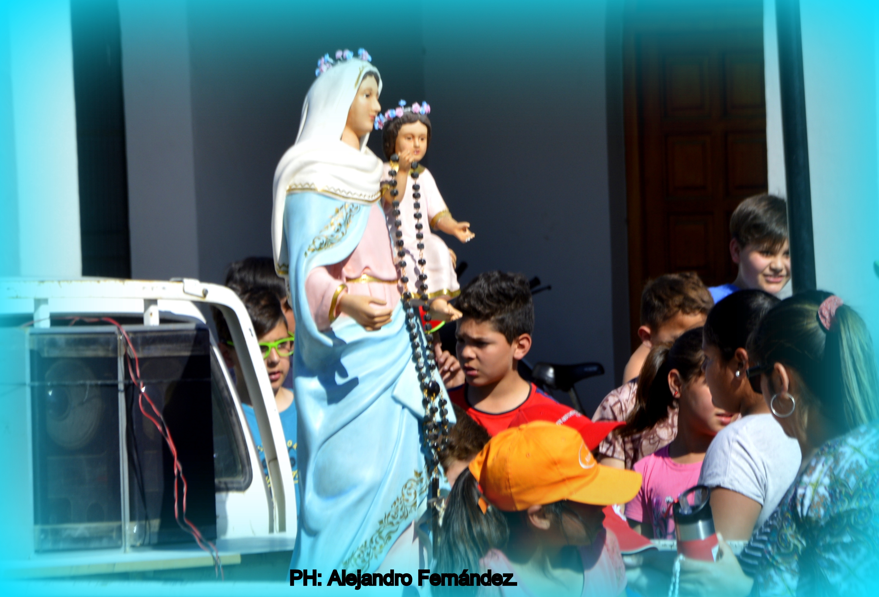 Celebración por el Día de la Virgen del Rosario de San Nicolás