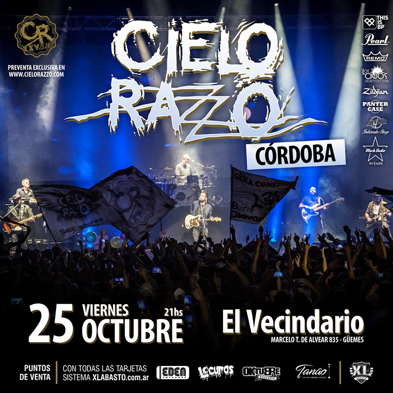 Cielo Razzo desembarca en Córdoba