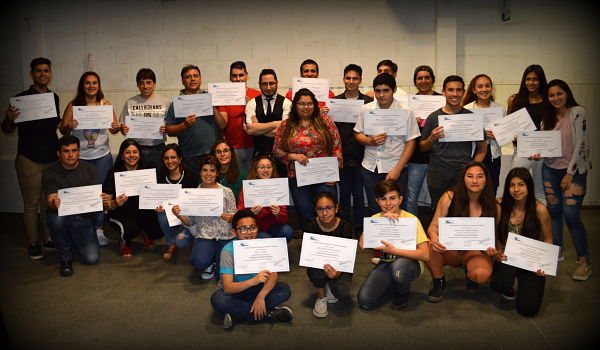 Con la entrega de certificados culminaron los cursos de informática
