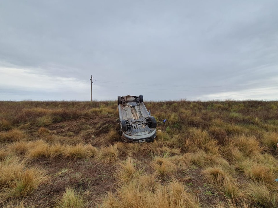 Accidente en cercanías de Mackenna