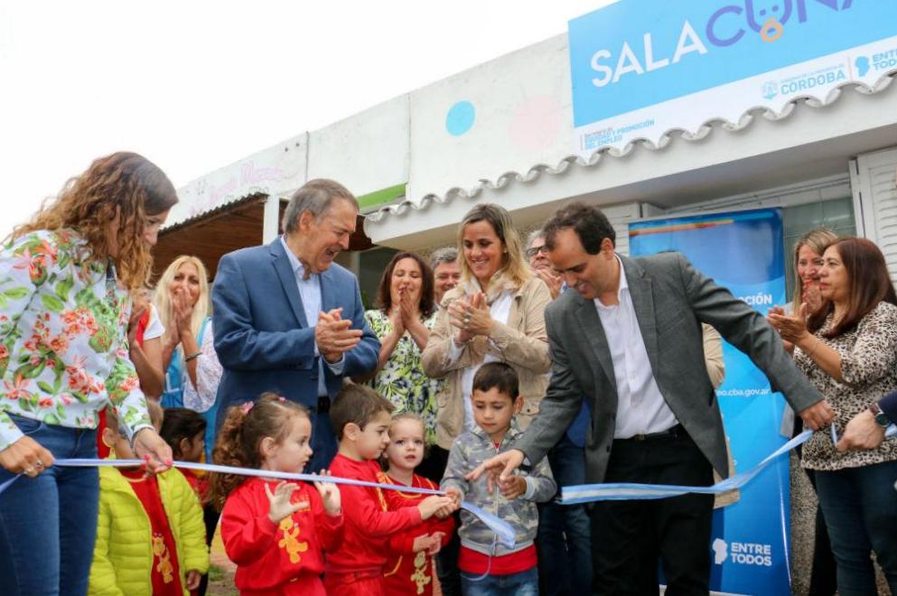 En Río Cuarto, Schiaretti inauguró la Sala Cuna 421
