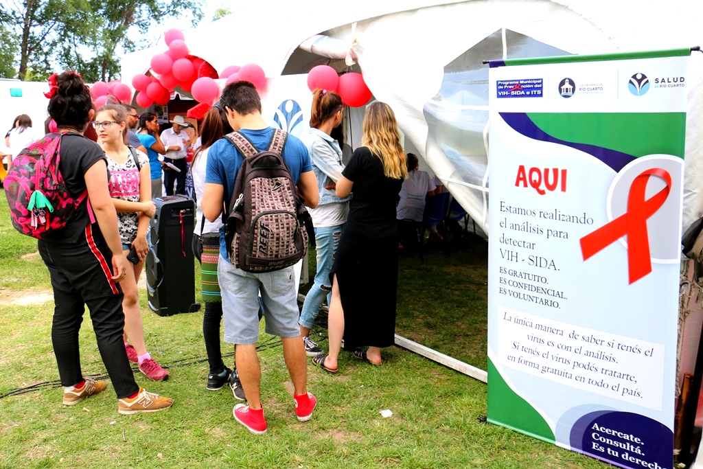 Salud: Se realizaron testeos de VIH Y SIFILIS en Río Cuarto