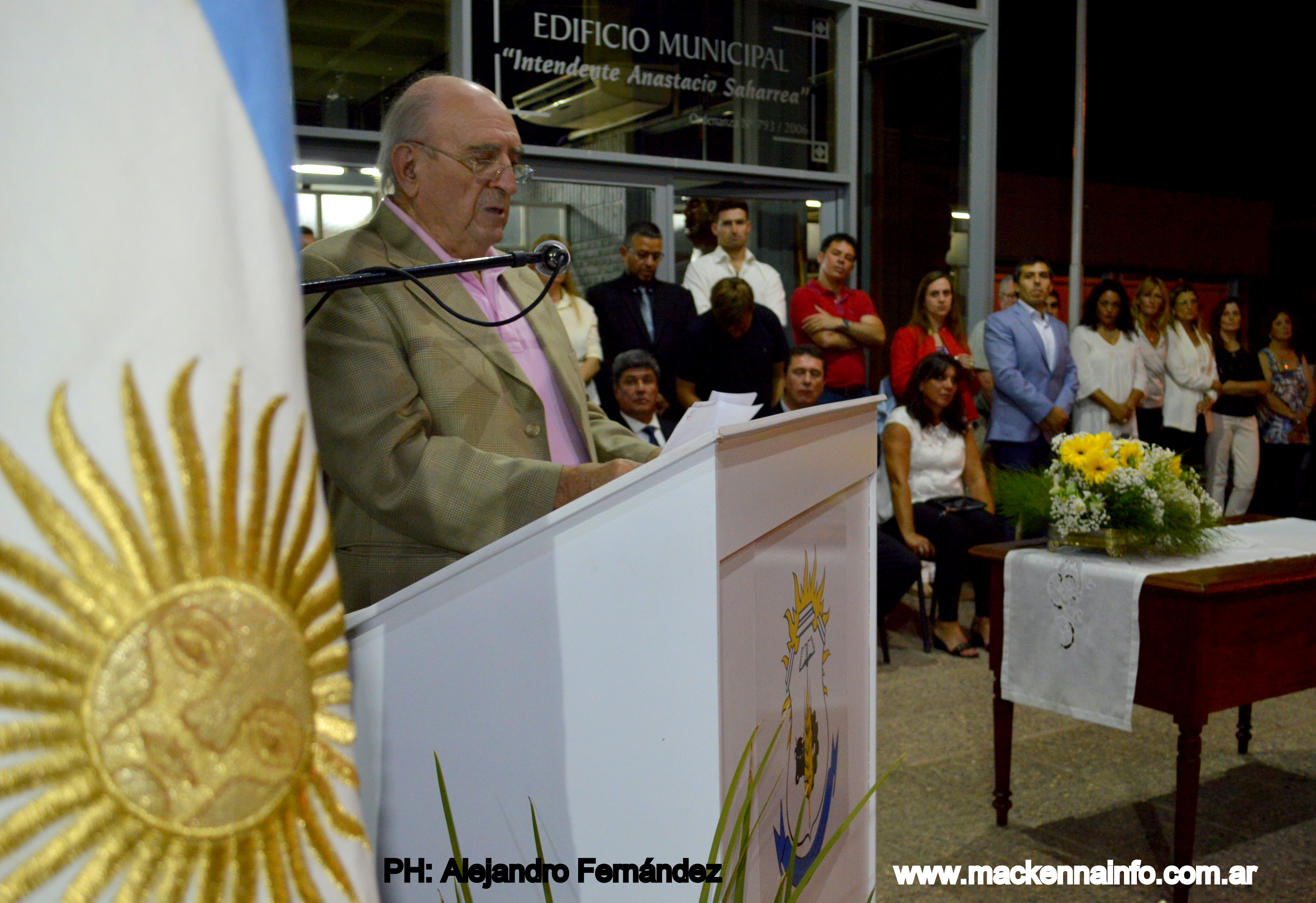  Emotivo discurso de despedida del ex Intendente Héctor Laborde