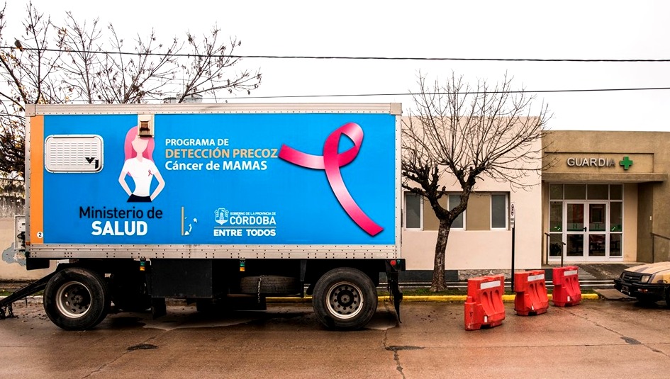 Este lunes llega al Hospital Municipal el mamógrafo movil