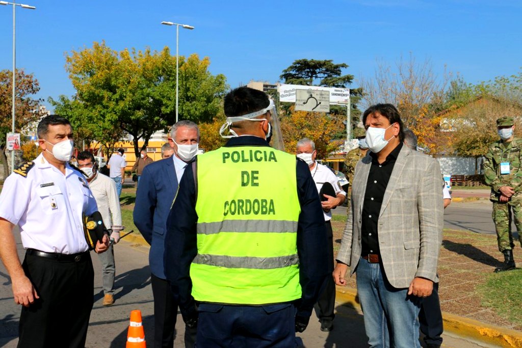 CUARENTENA: Mosquera relevó controles preventivos de seguridad en Río Cuarto