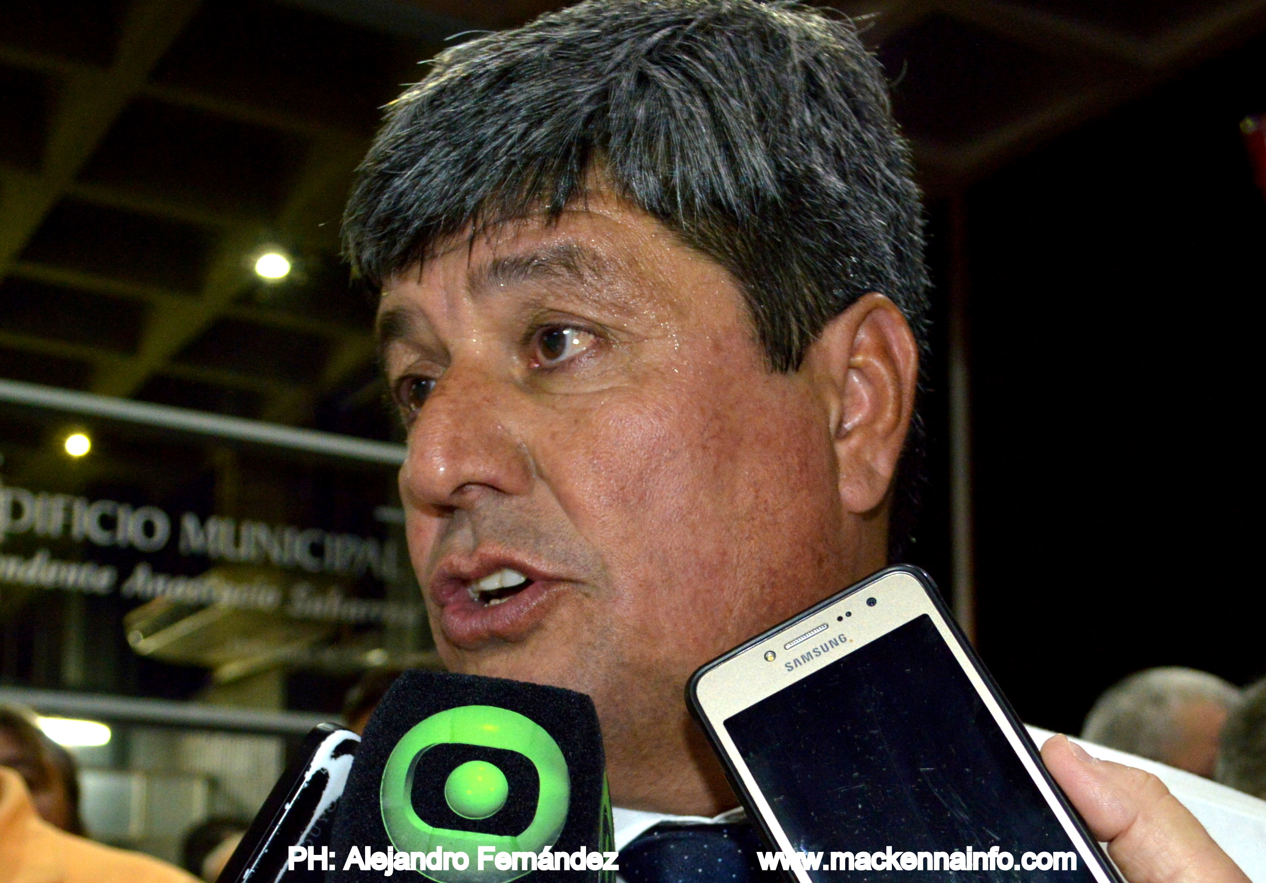 El Intendente de Mackenna Roberto Casari agradeció a la comunidad por el apoyo recibido