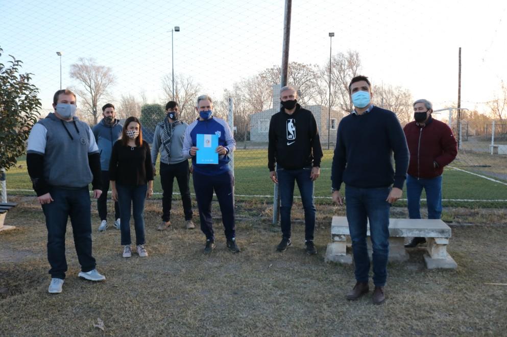 Asistencia económica a clubes: comenzó la entrega de subsidios