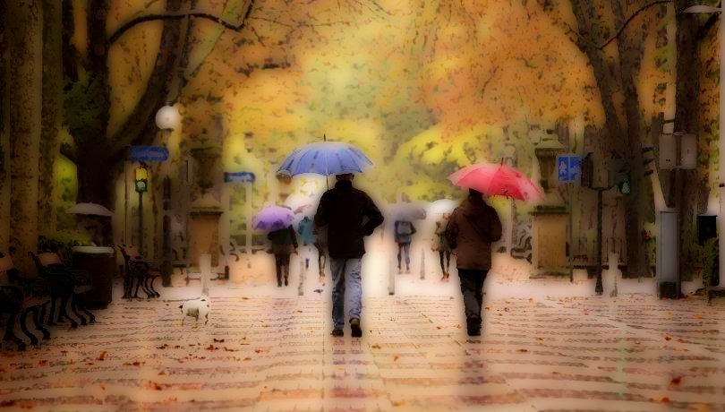 Finalmente el invierno llegó para quedarse, con lloviznas y bajas temperaturas