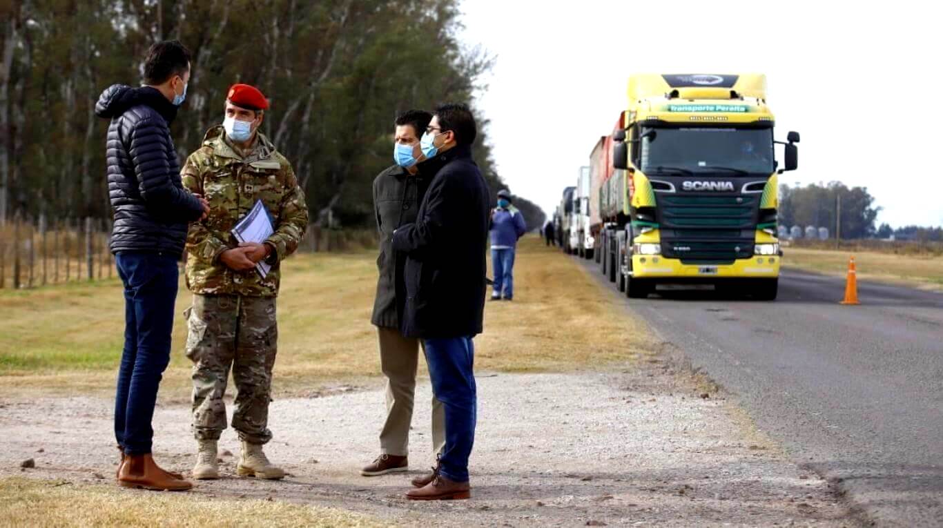 El COE dispuso 16 rutas habilitadas para ingresar a la provincia