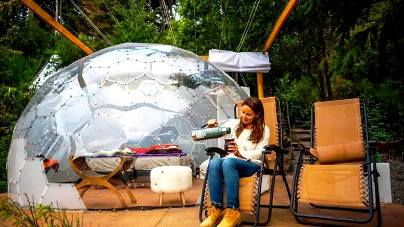 Turismo en tiempos de pandemia; la tendencia sería el glamping, aventura en el camping