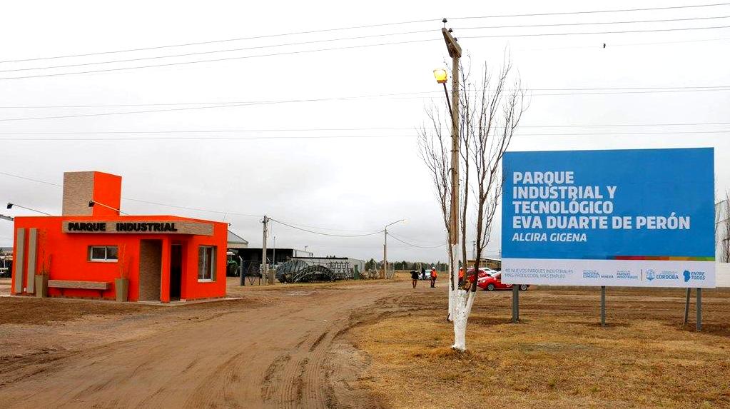 En el Día de la Industria, quedó inaugurado el Parque Industrial de Alcira Gigena