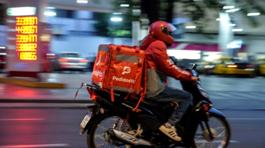 En Mackenna el delibery, en tiempos de pandemia, se convirtió en un nuevo rubro laboral