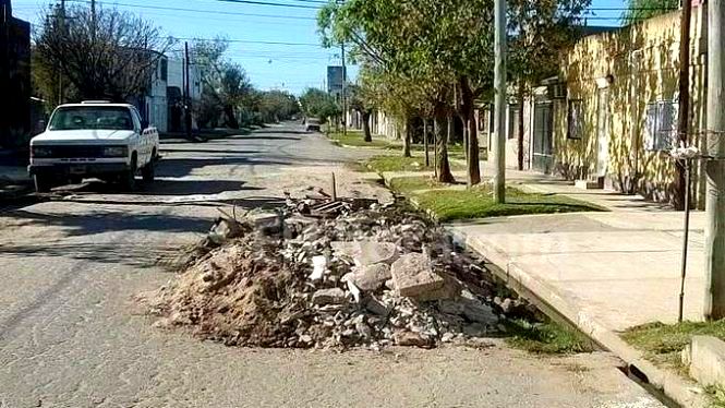 Servicios: para que se retiren los escombros, el frentista debe solicitar una orden