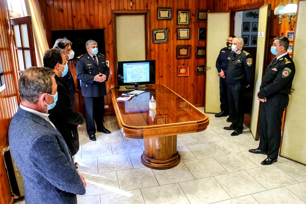 Río Cuarto: Mosquera reconoció el trabajo de la policía ante la pandemia