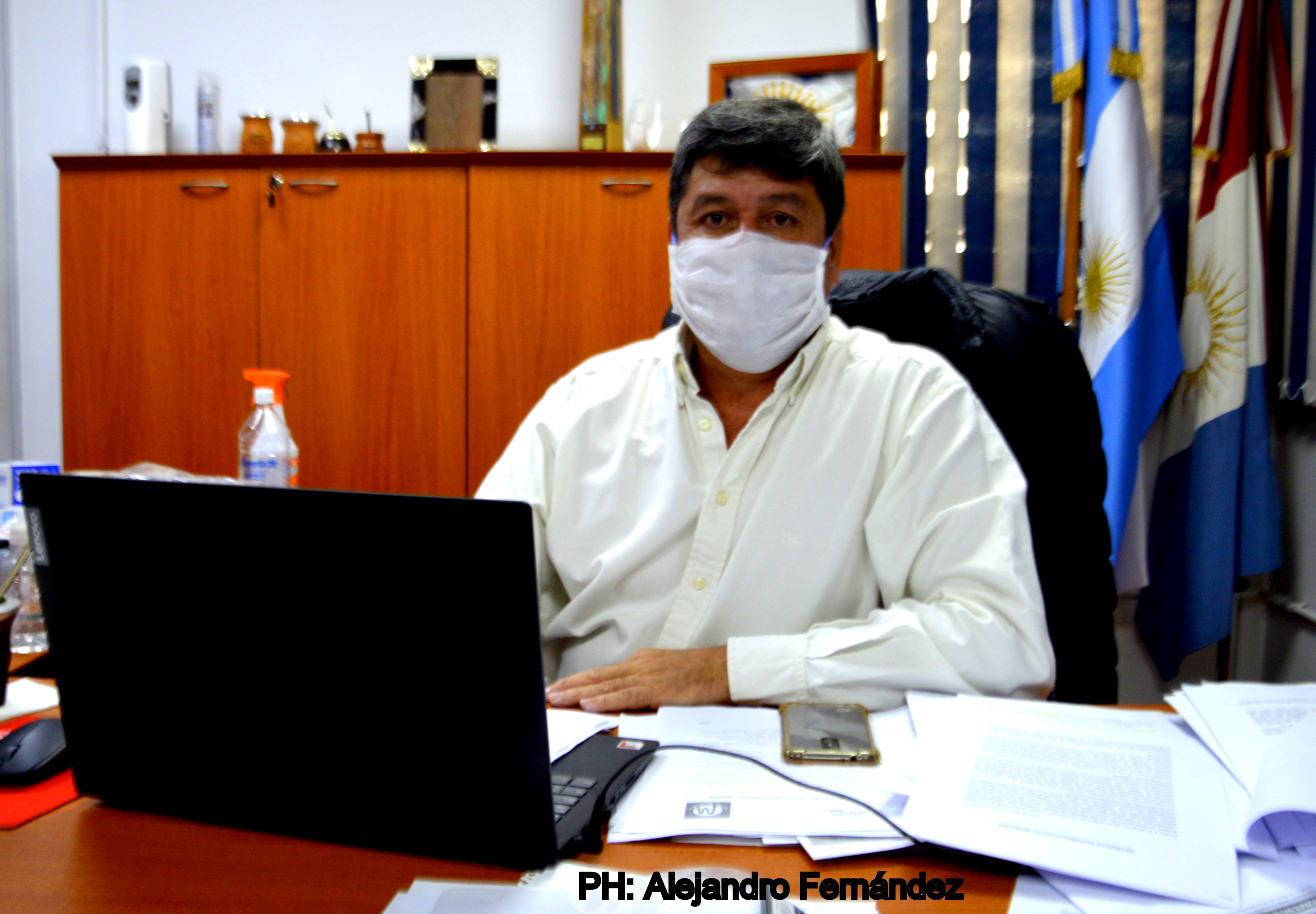 El intendente de Mackenna Roberto Casari dio positivo de COVID- 19