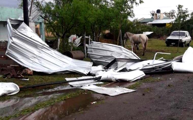 El Gobierno Provincial asistirá a las localidades afectadas por la tormenta