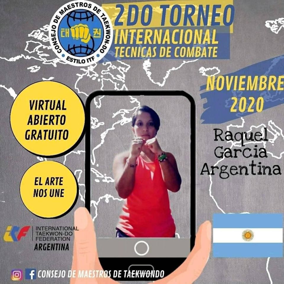 Dos deportistas de Mackenna obtuvieron premios en un torneo internacional vía online