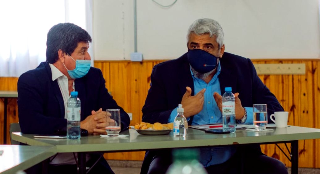 El intendente de Mackenna se reunió con el Secretario de Seguridad Ciudadana de la Provincia 