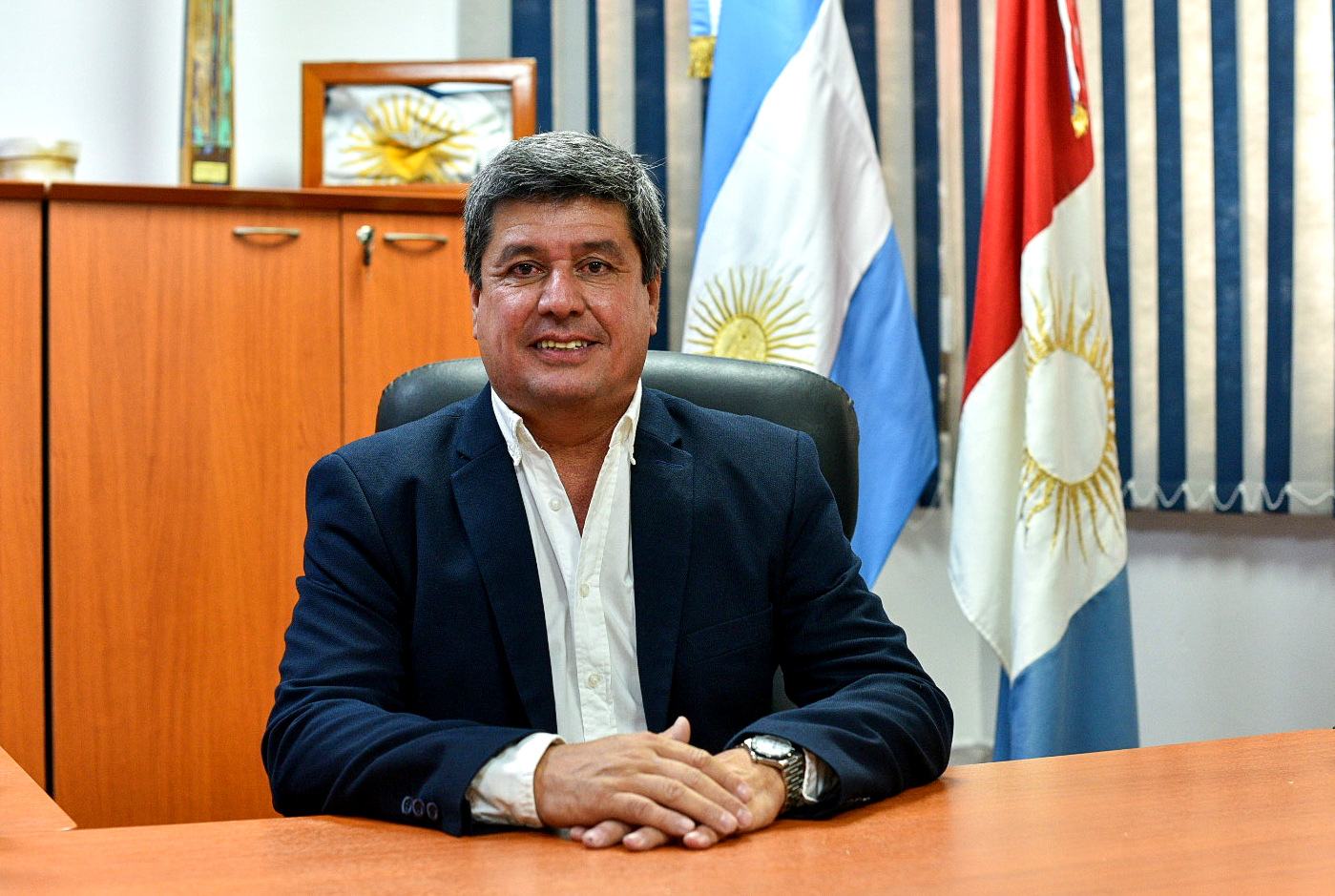 El intendente de Mackenna Roberto Casari , envió un cálido mensaje de navidad a toda la población