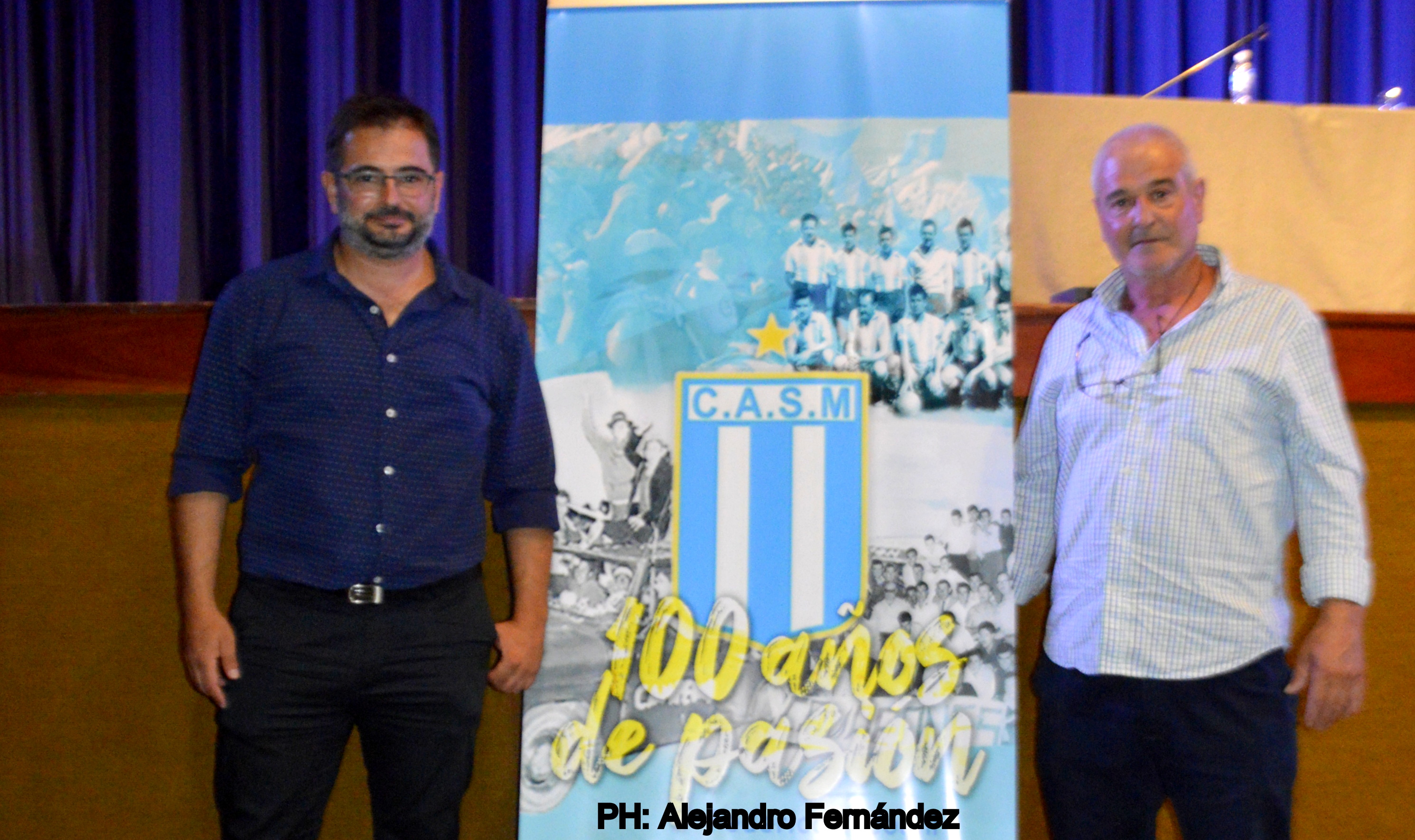 Daniel Delgado continúa siendo el presidente del Club Atlético San Martín