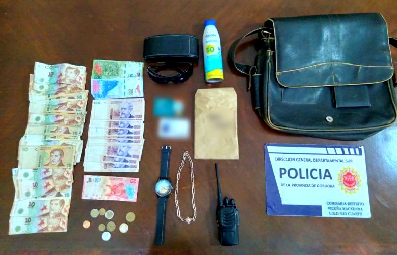 En Mackenna detienen a un delincuente que había cometido un robo con inhibidor de alarmas