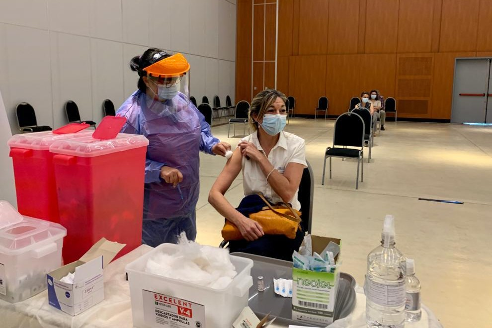 Comenzó la aplicación de la segunda dosis de vacunación contra el Coronavirus