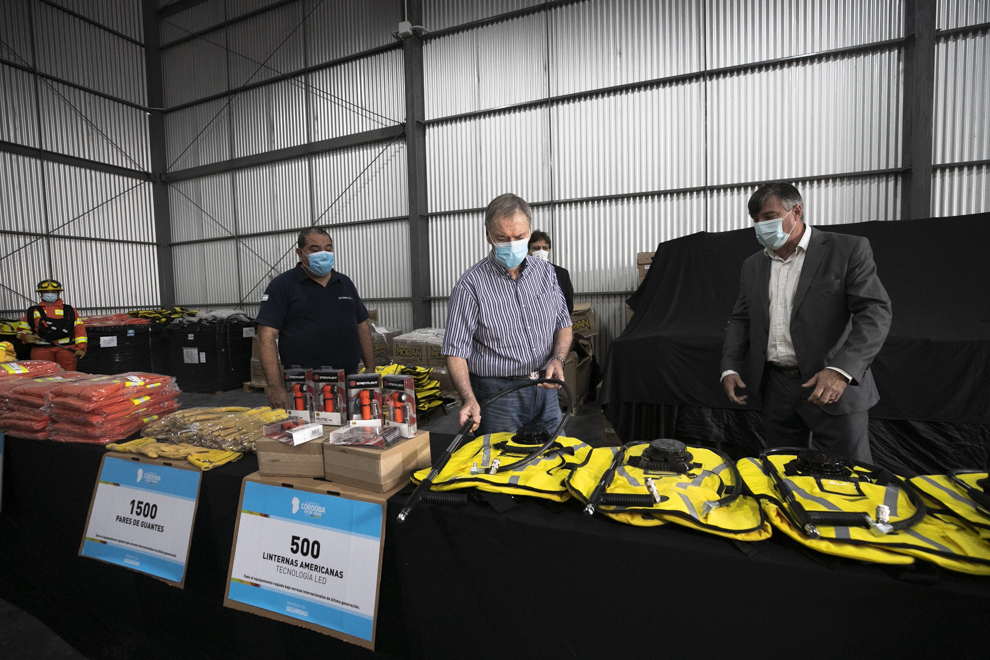 La Provincia suma nuevo equipamiento para bomberos por 192 millones