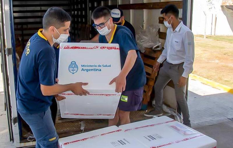 Córdoba recibió más de 75 mil vacunas chinas contra el Covid-19