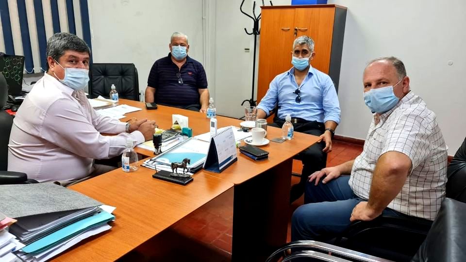Casari se reunió con jefes de la Departamental