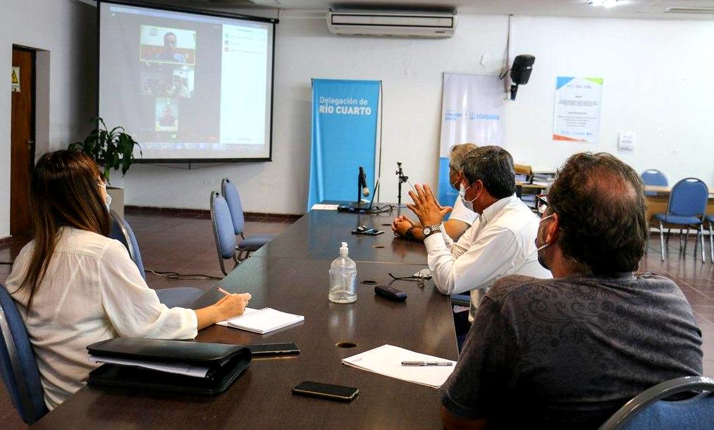 Río Cuarto: Intendentes del departamento se reunieron con autoridades sanitarias