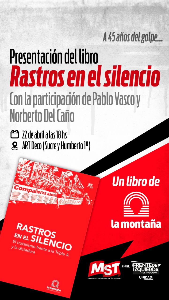 Presentan en Córdoba una nueva edición del libro Rastros en el Silencio