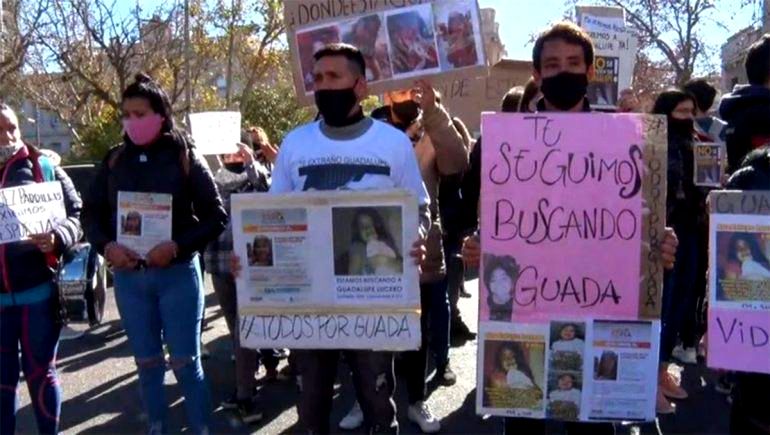 A 15 días de la desaparición de Guadalupe, la búsqueda sigue sin resultados