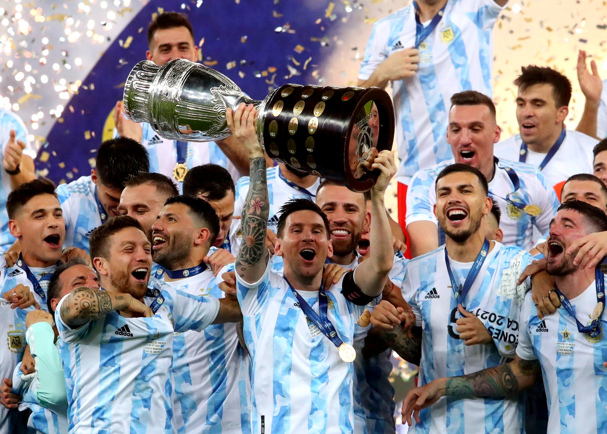 Argentina rompió el maleficio y después de 28 años se consagró Campeón de América