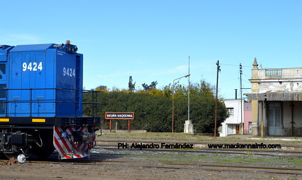 Mackenna tiene el andén más grande de la Línea San Martín