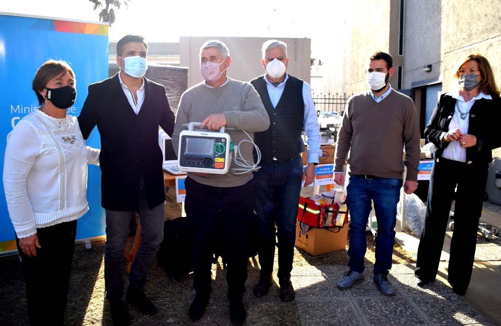 La Provincia entregó equipamiento médico en el departamento Río Cuarto