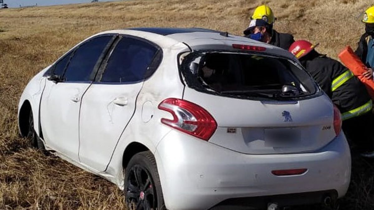 Accidente en cercanías de Washington, dos personas heridas