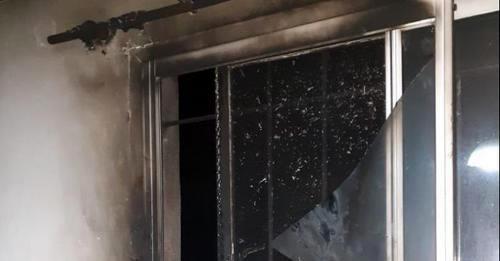 De manera intencional en Mackenna prendieron fuego a una vivienda habitada