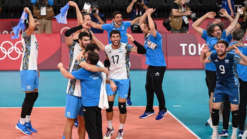 Histórico: el vóley argentino es medalla de bronce en los Juegos Olímpicos de Tokio